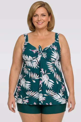 Kopie Kopie Kopie Kopie Černý outfit s tropickým vzorem