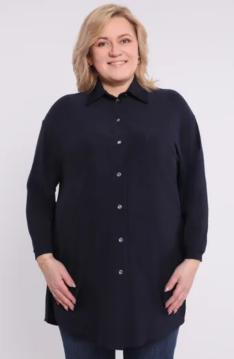 Volná béžová halenka se žlutými květy